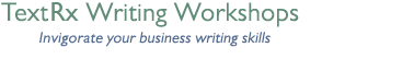 TextRx Writing Workshops